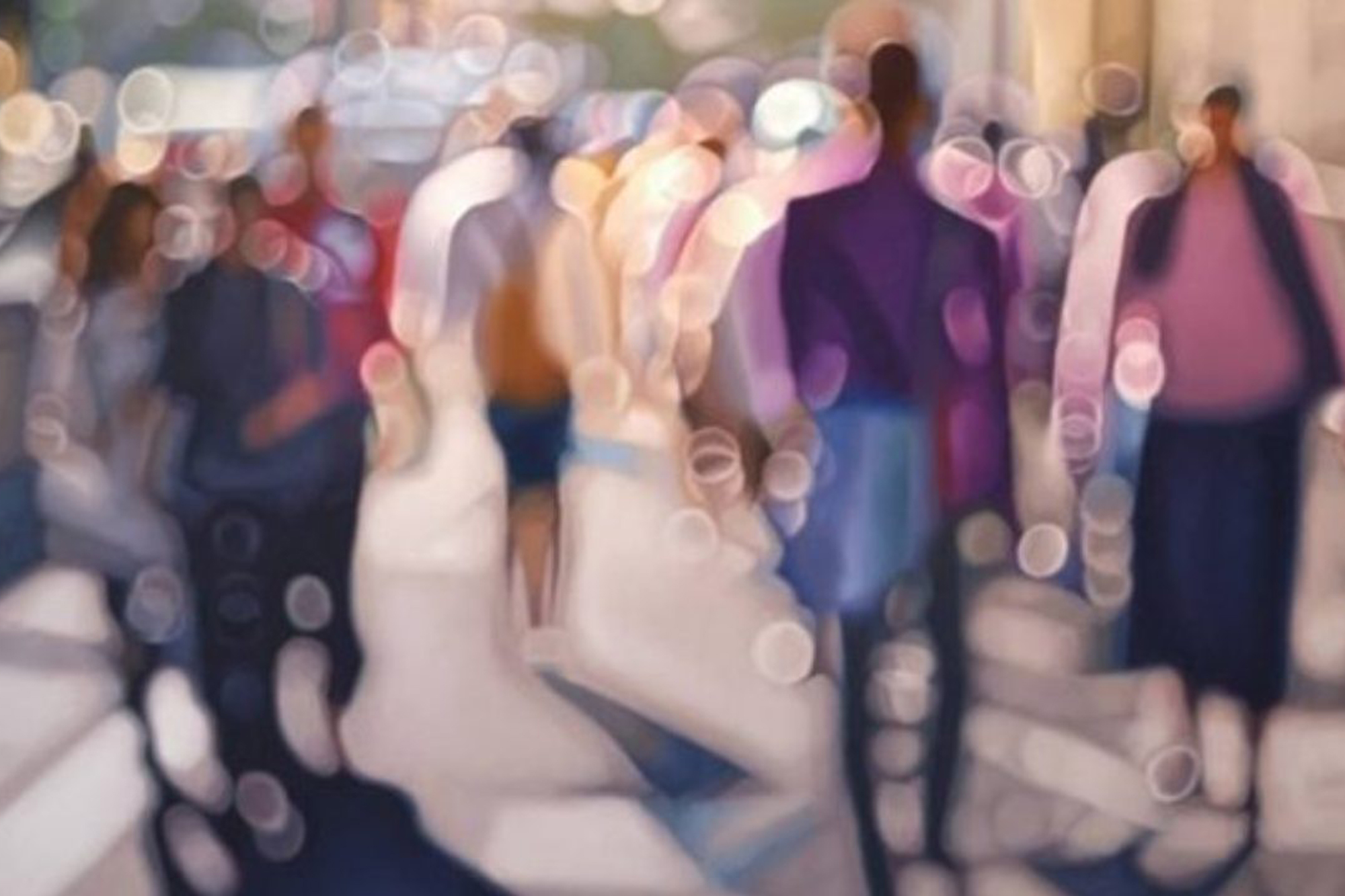 Visão embaçada representada em imagem